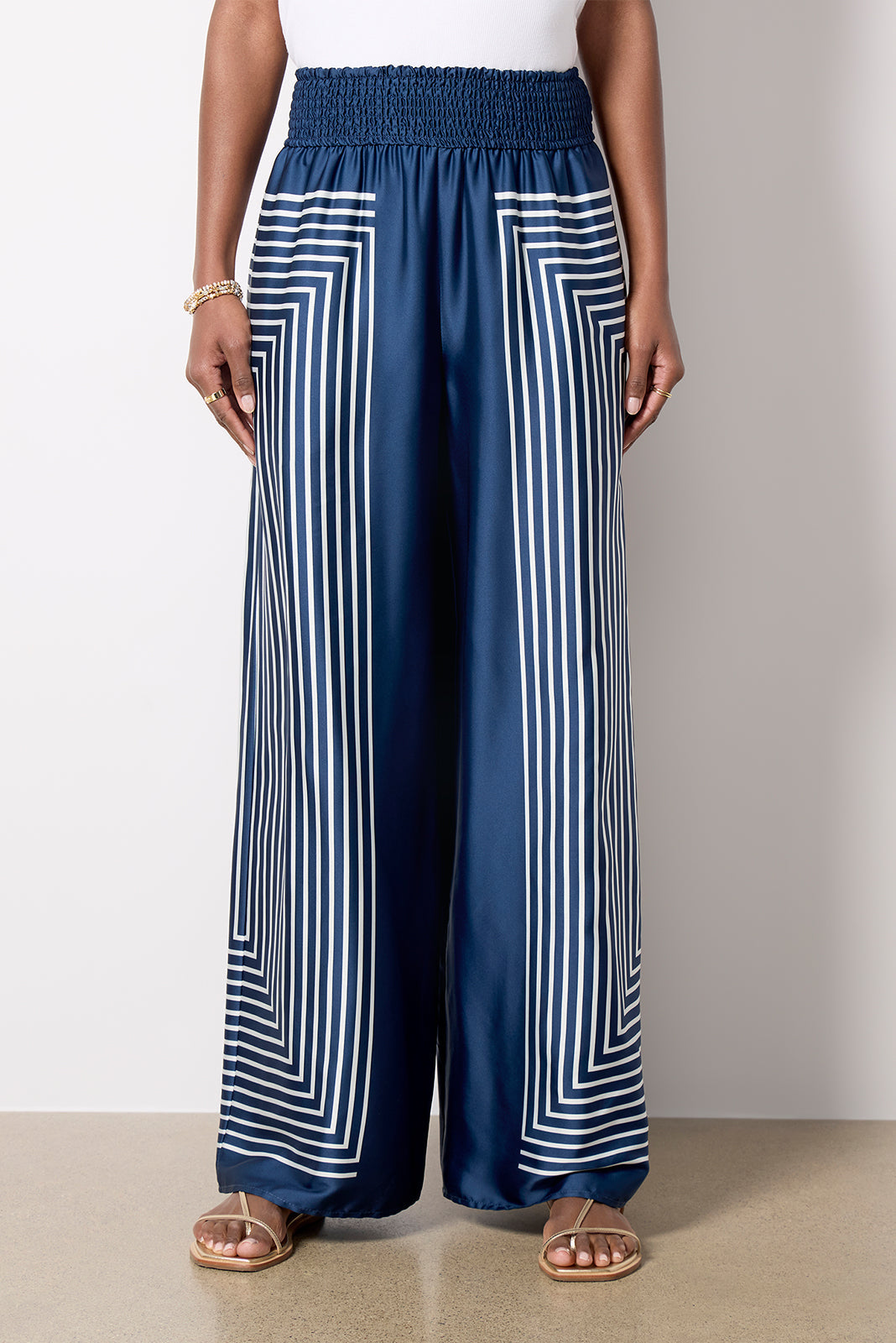 Geo Satin Pant