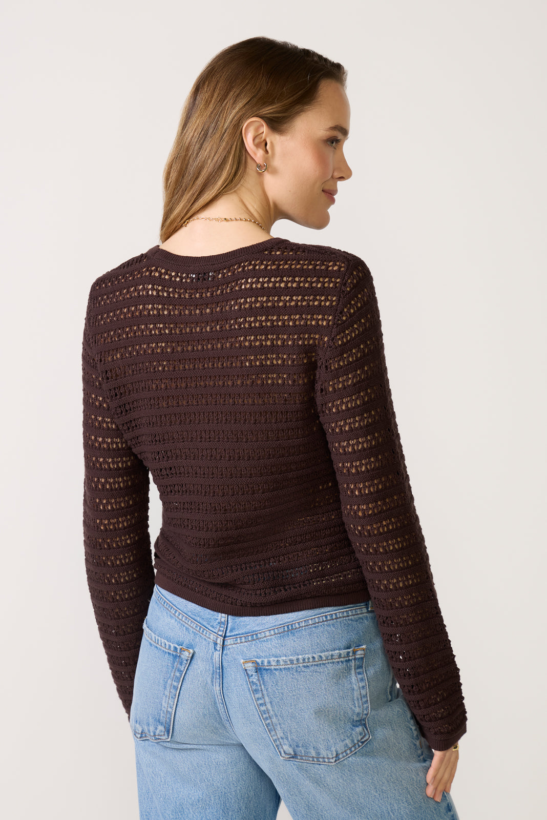 Gwen Open Knit Top