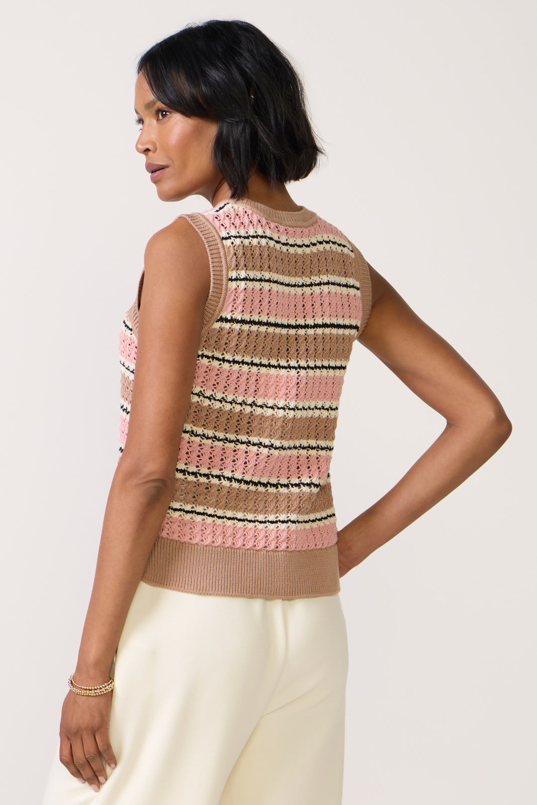 Deeley Stripe Stitch Tank
