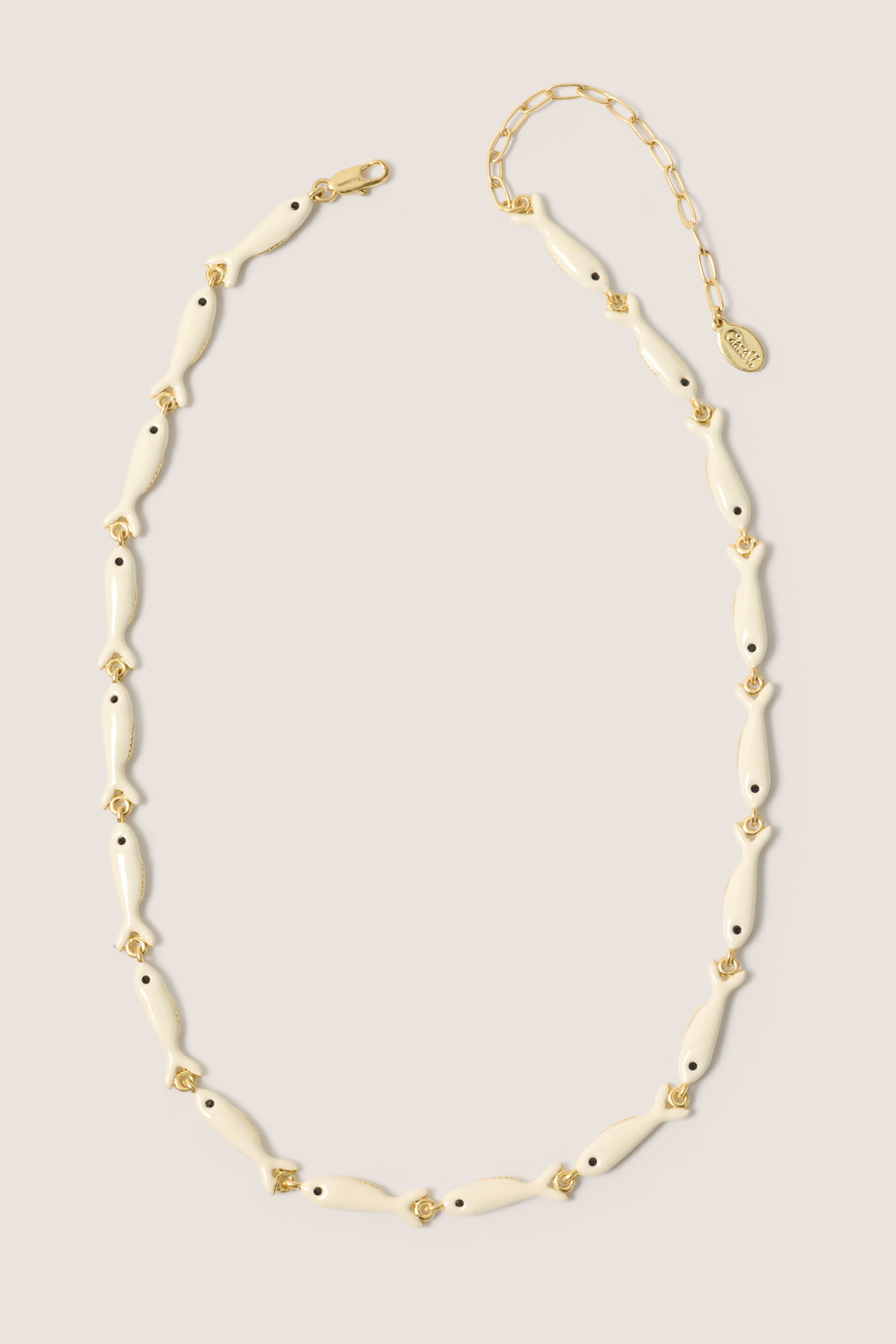 Enamel Sardine Necklace