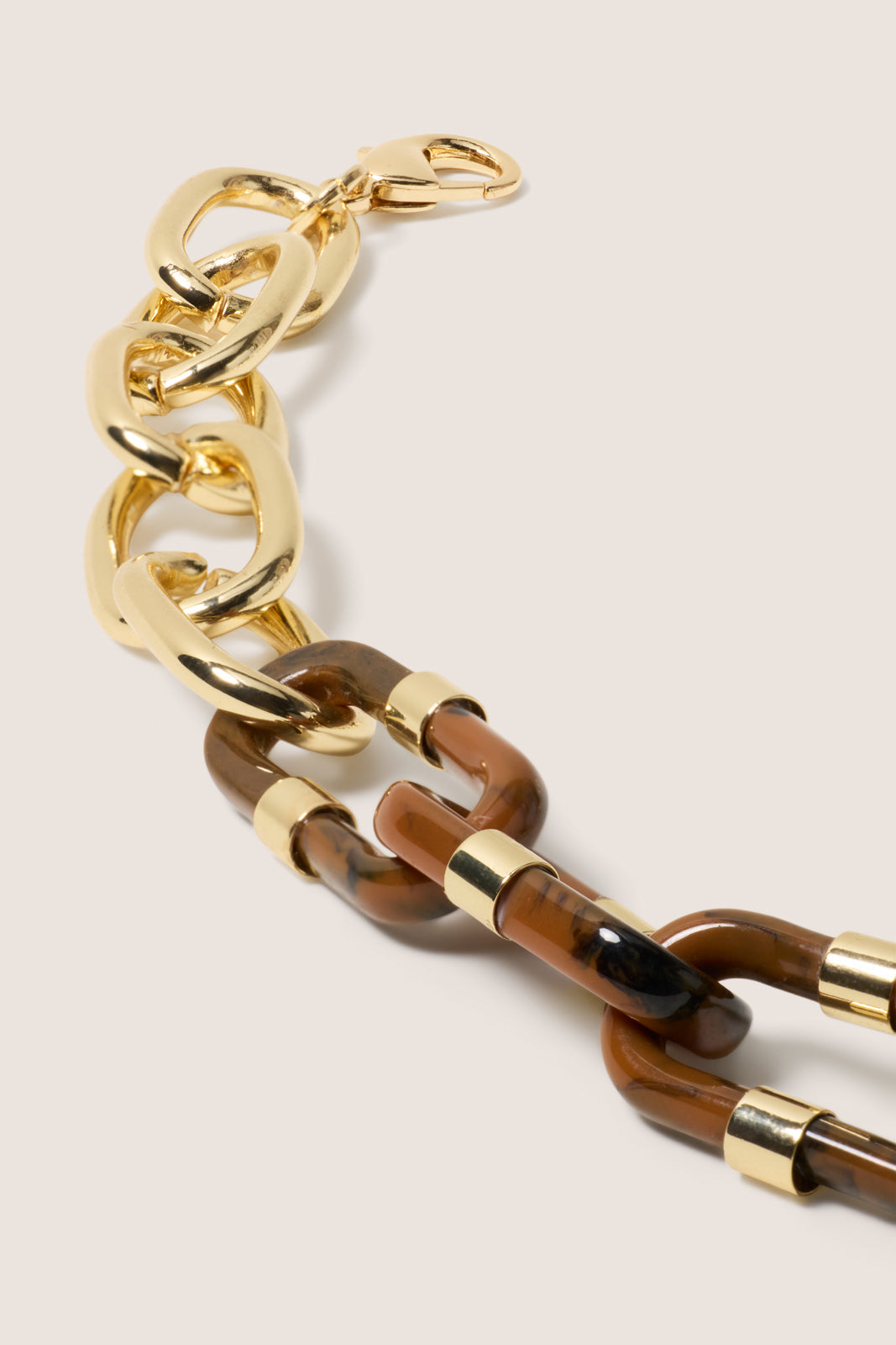 Gia Resin Link Necklace