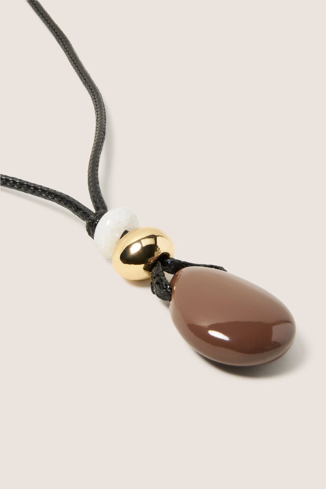 Inez Stone Cord Necklace