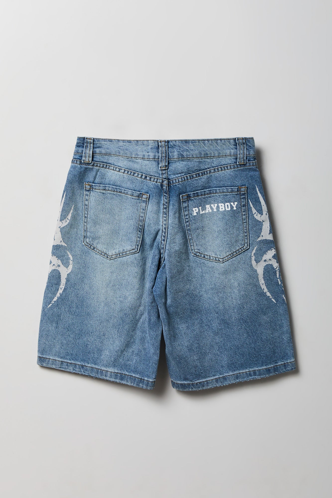 Playboy Print Low Rise Jort