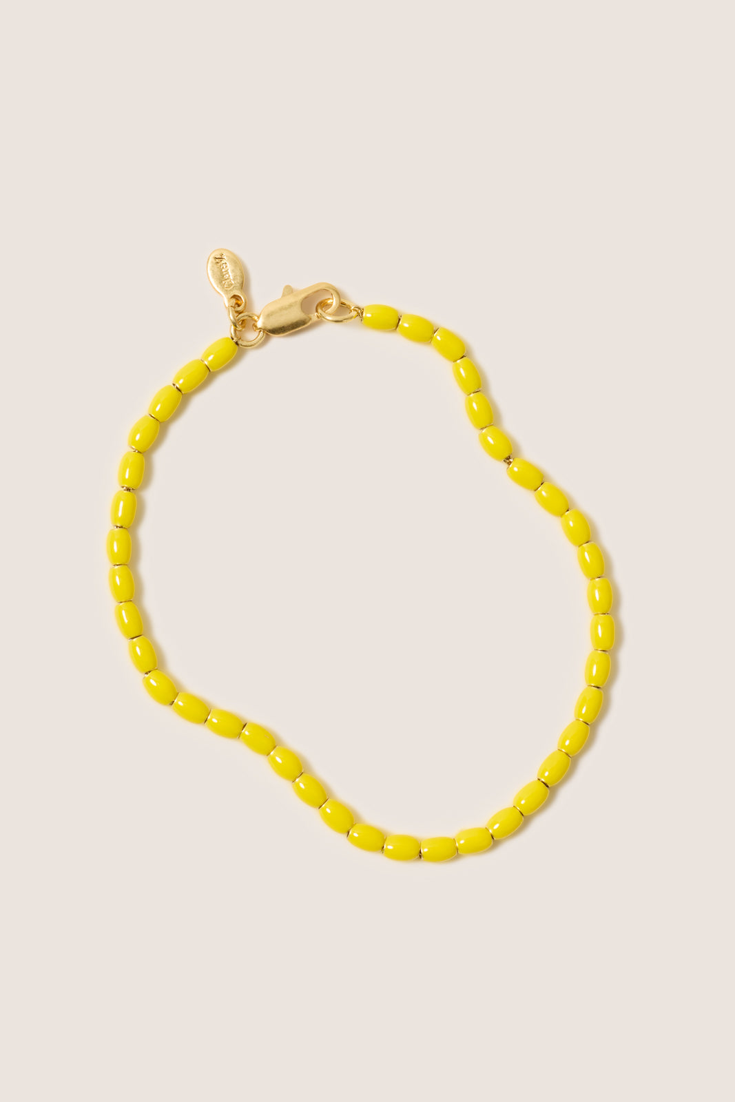 Enamel Barrel Chain Bracelet