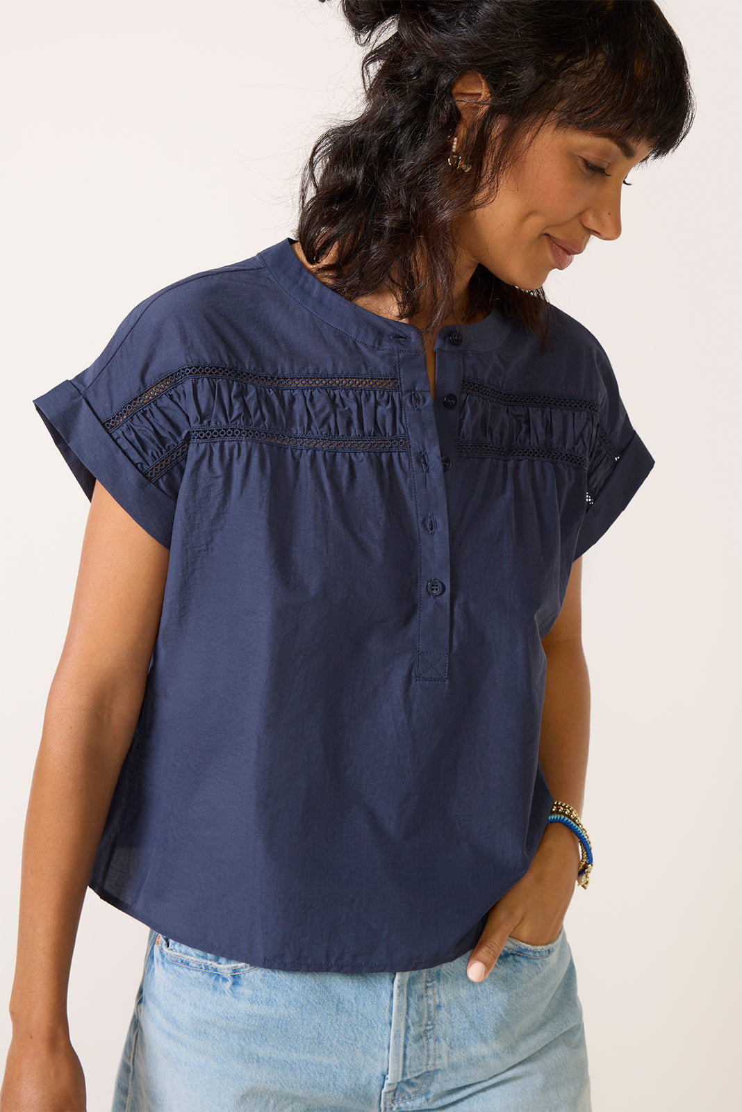 Cecily Cutwork Blouse