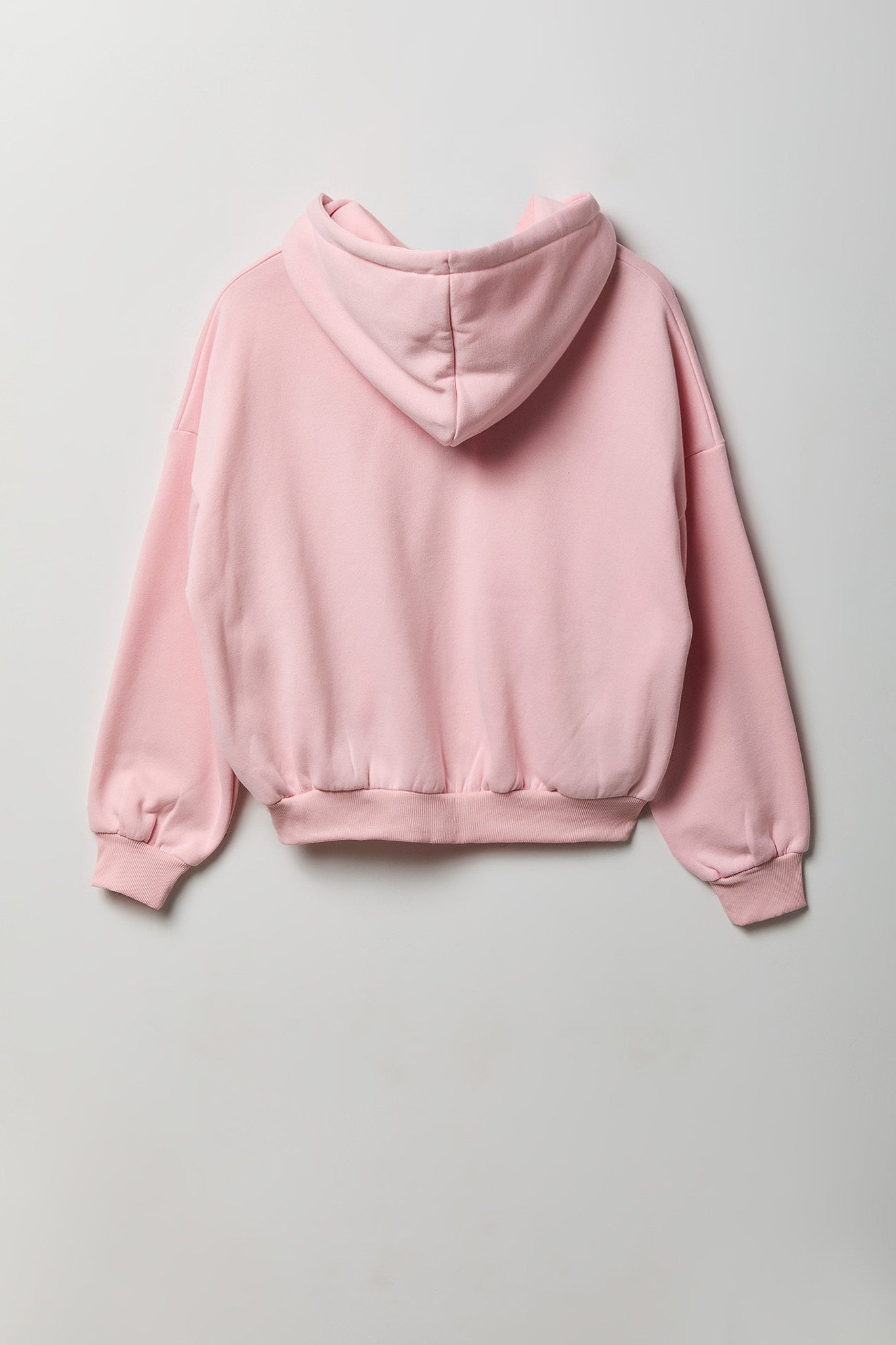 Fleece Boxy Zip Hoodie