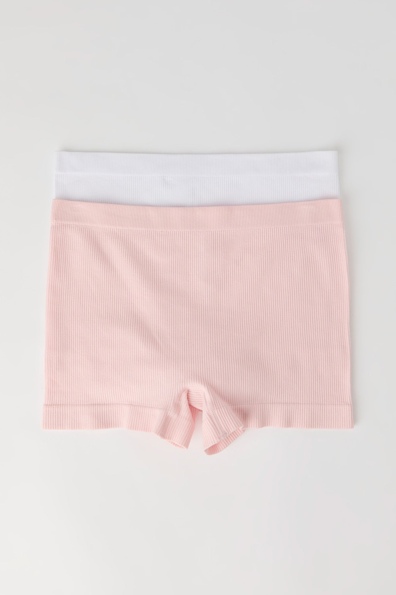 Seamless Ribbed Boy Short (2 Pack)