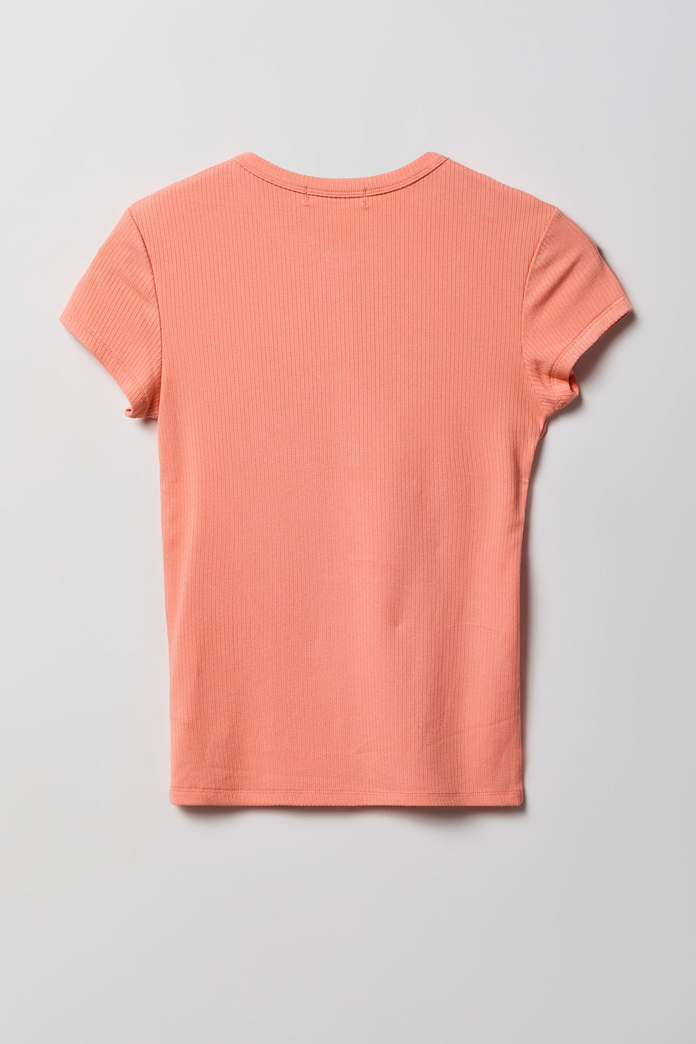 Ribbed Classic Henley Top