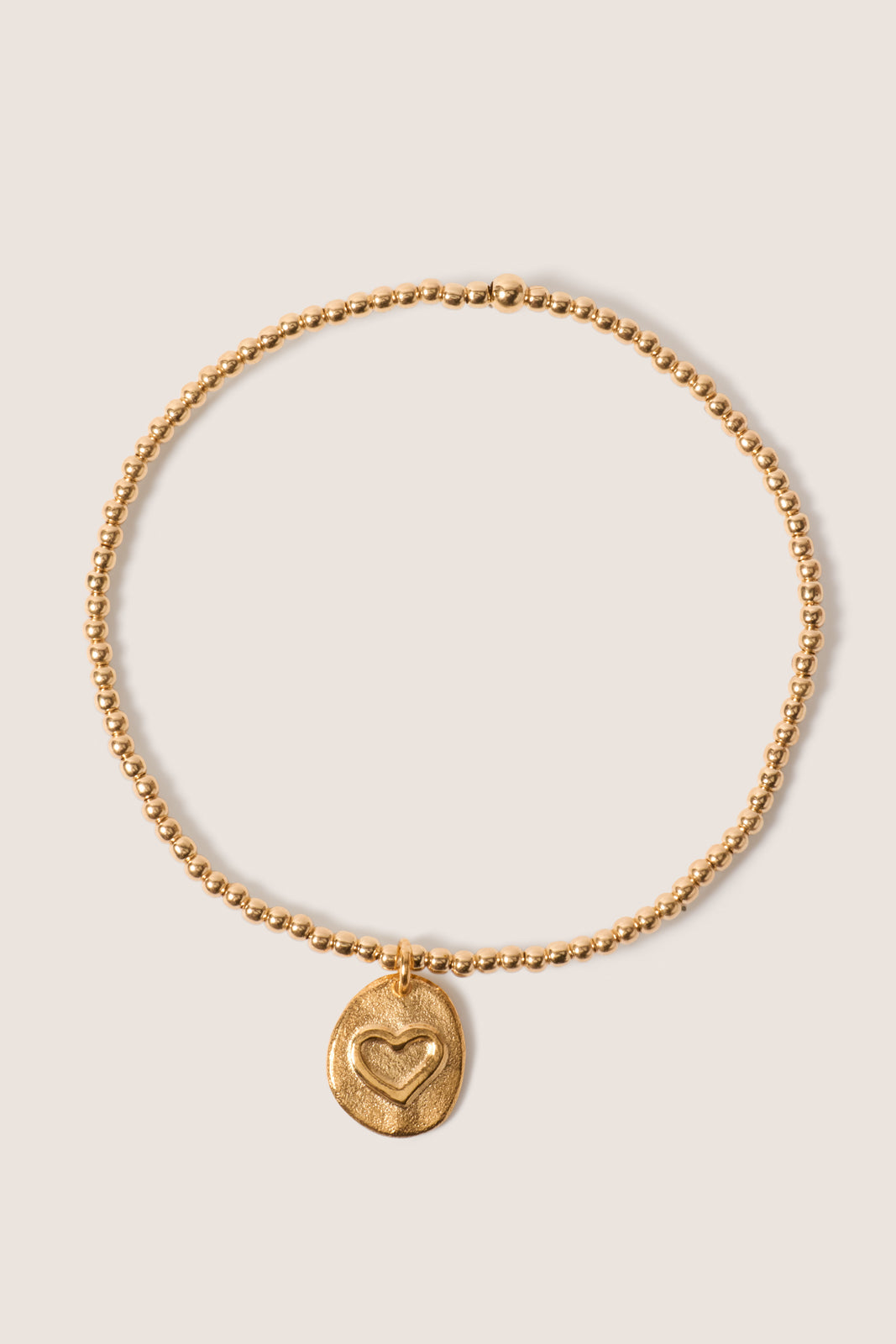 Classic Gold 2mm Bracelet - Inspire Love Small Gold Disc