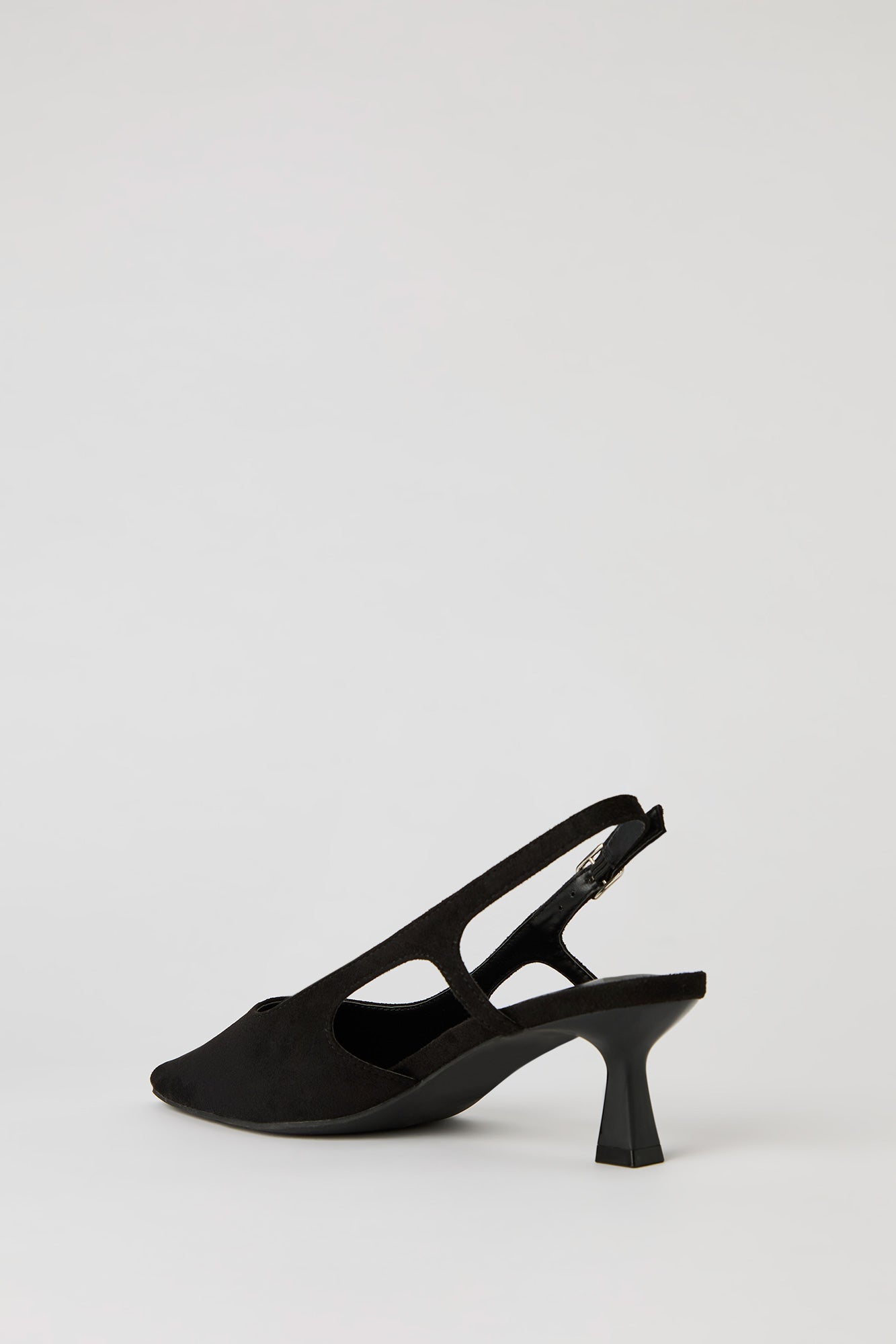 Pointed Toe Kitten Heeled Slingback
