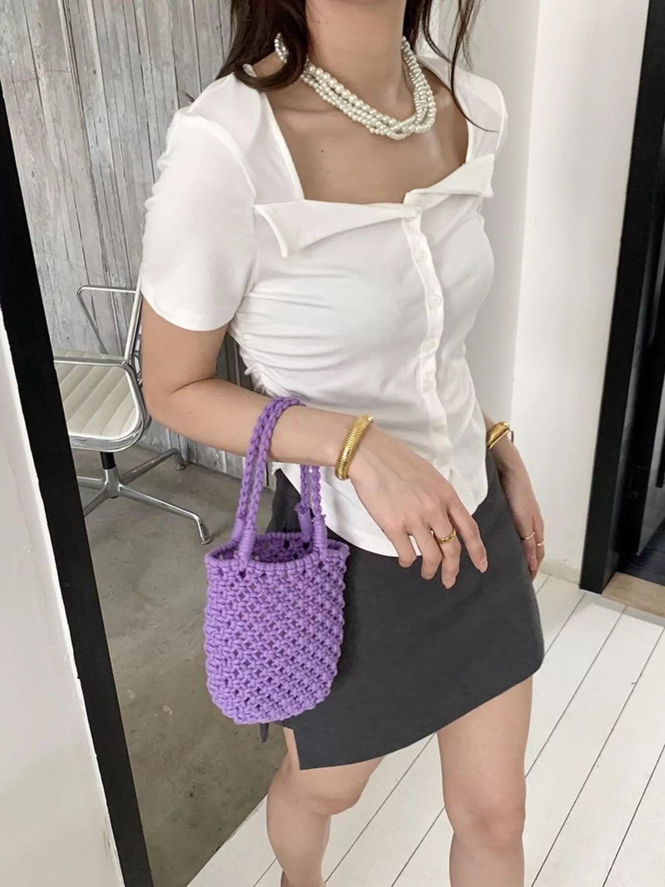 Handmade Crochet Handbag