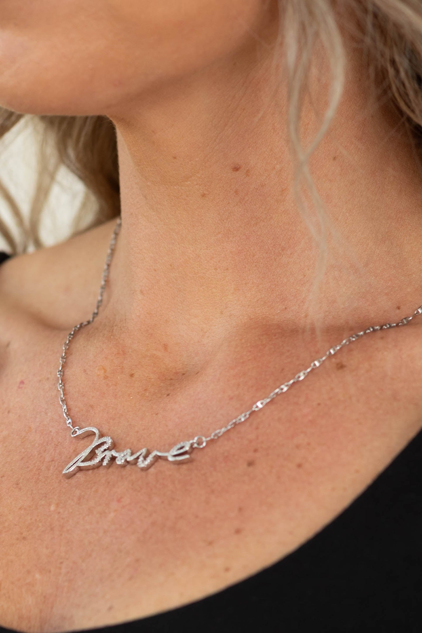 Brave Necklace Silver
