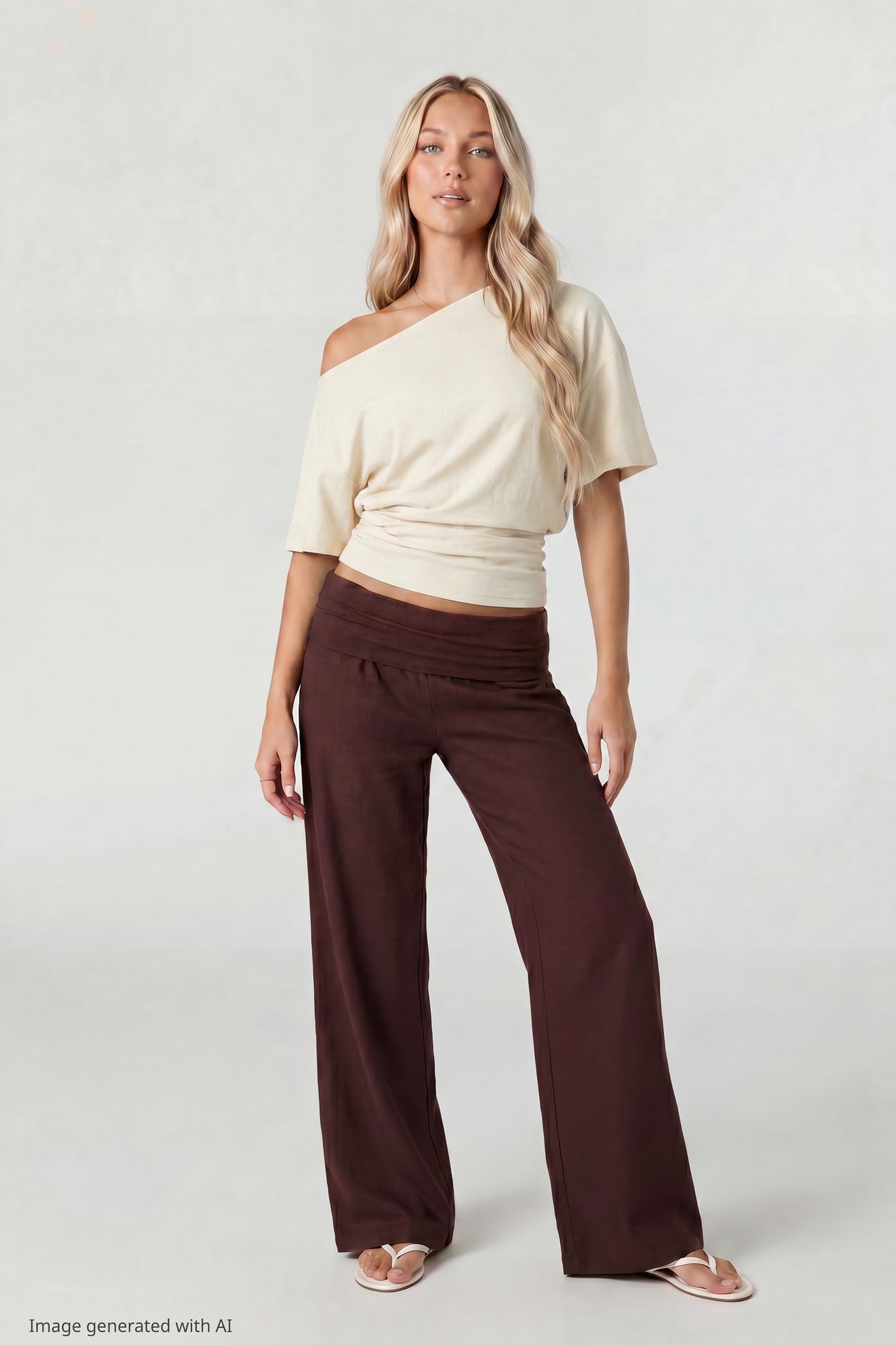 Off Shoulder Cinched Top
