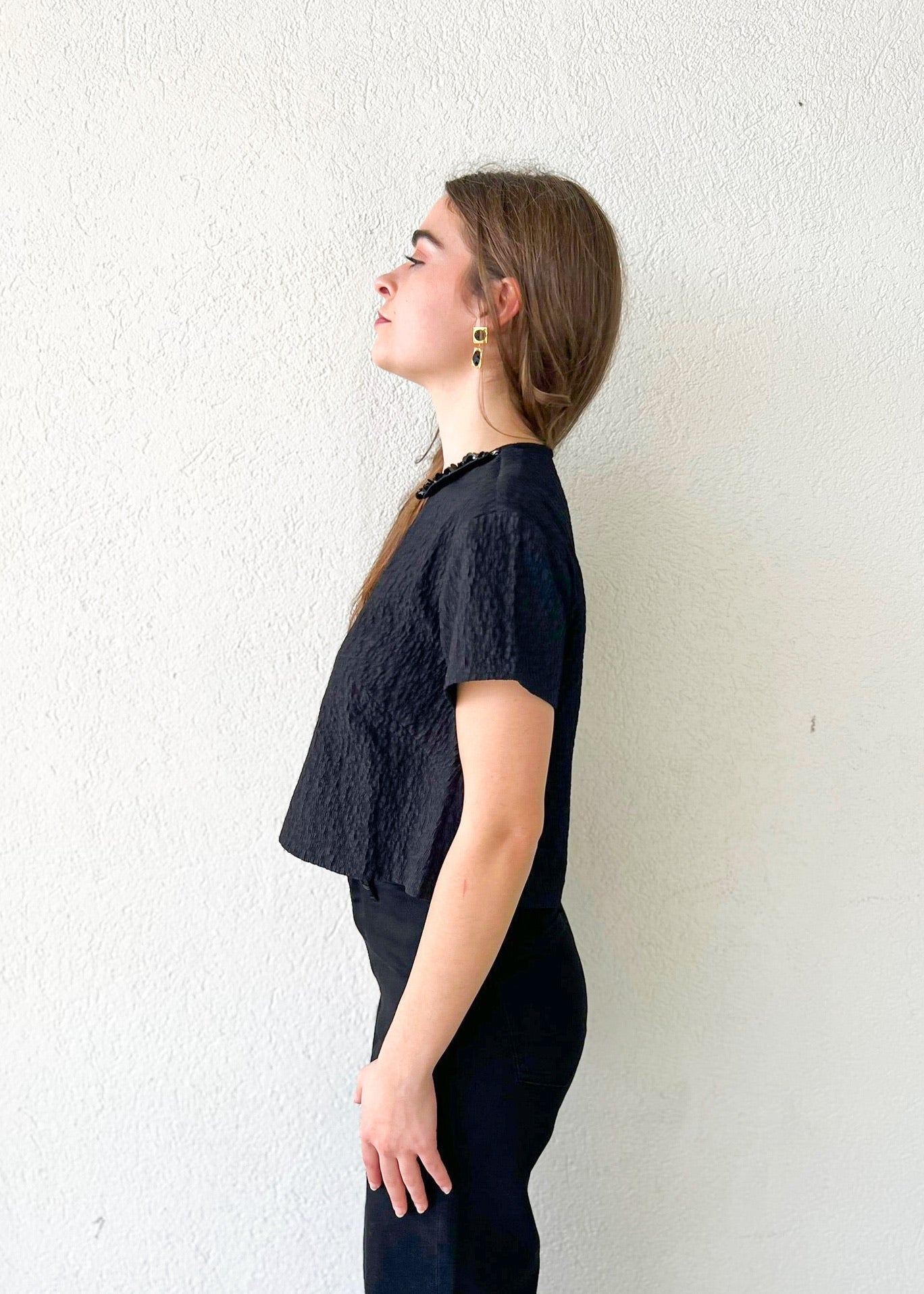 PATRICIA TEXTURED TOP