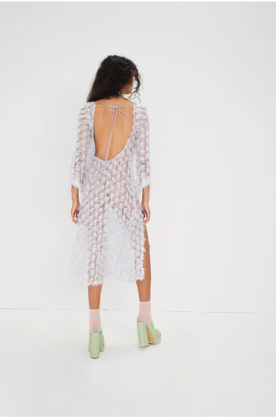 FOR LOVE & LEMONS | Amber Midi Dress - Blue