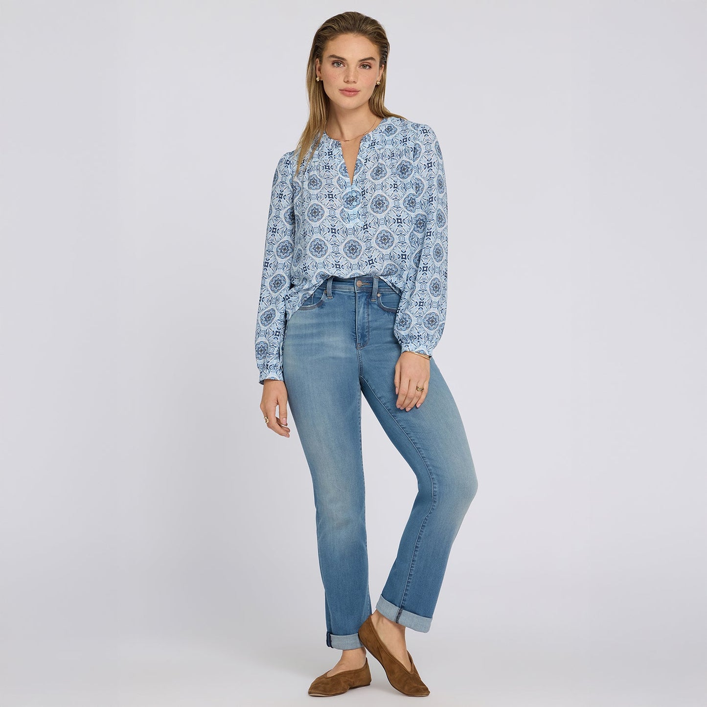 Marilyn Straight Jeans - Port Sea