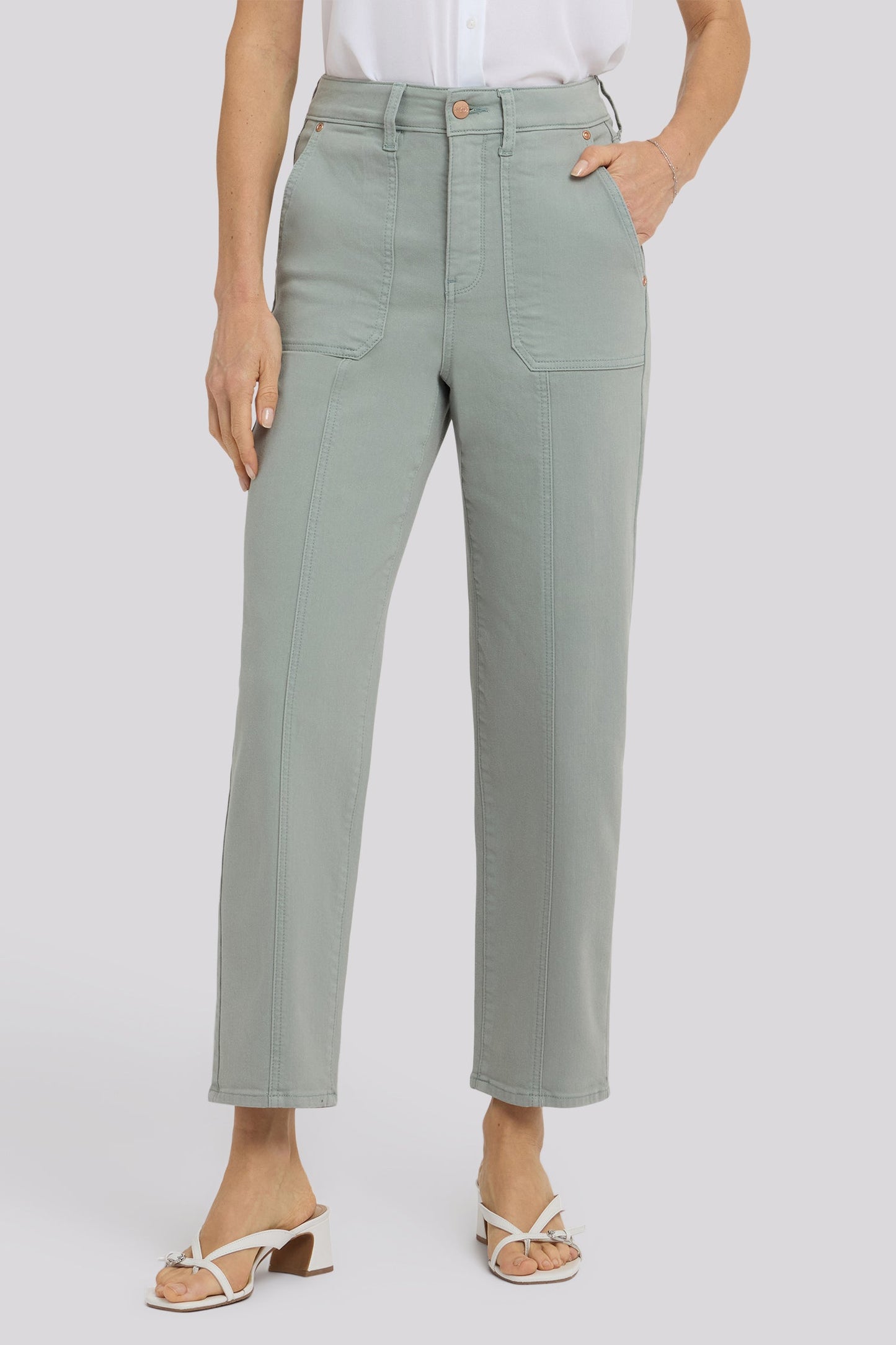 Kasey Stovepipe Ankle Jeans - Mistletoe