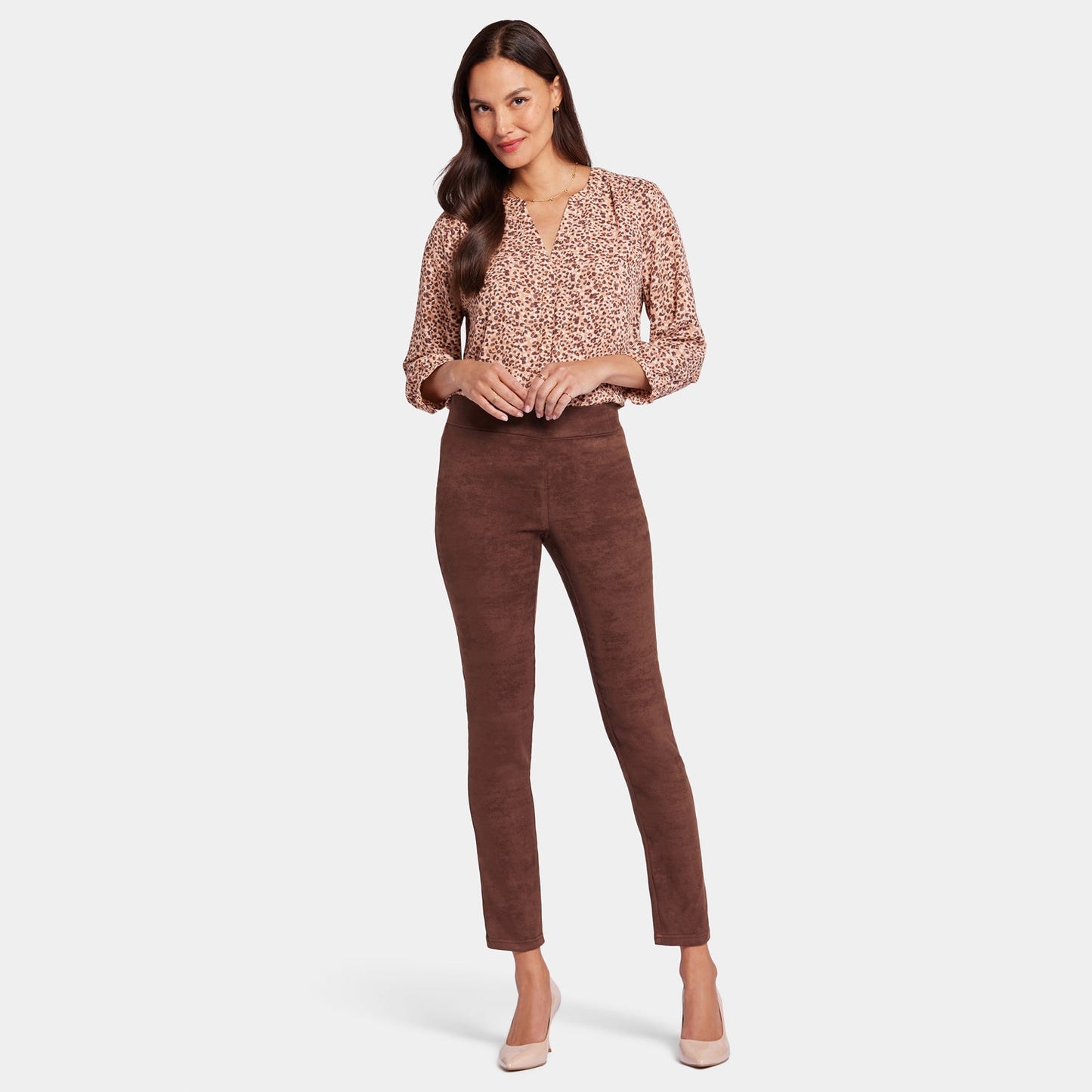 Basic Legging Pants - Dark Chocolate