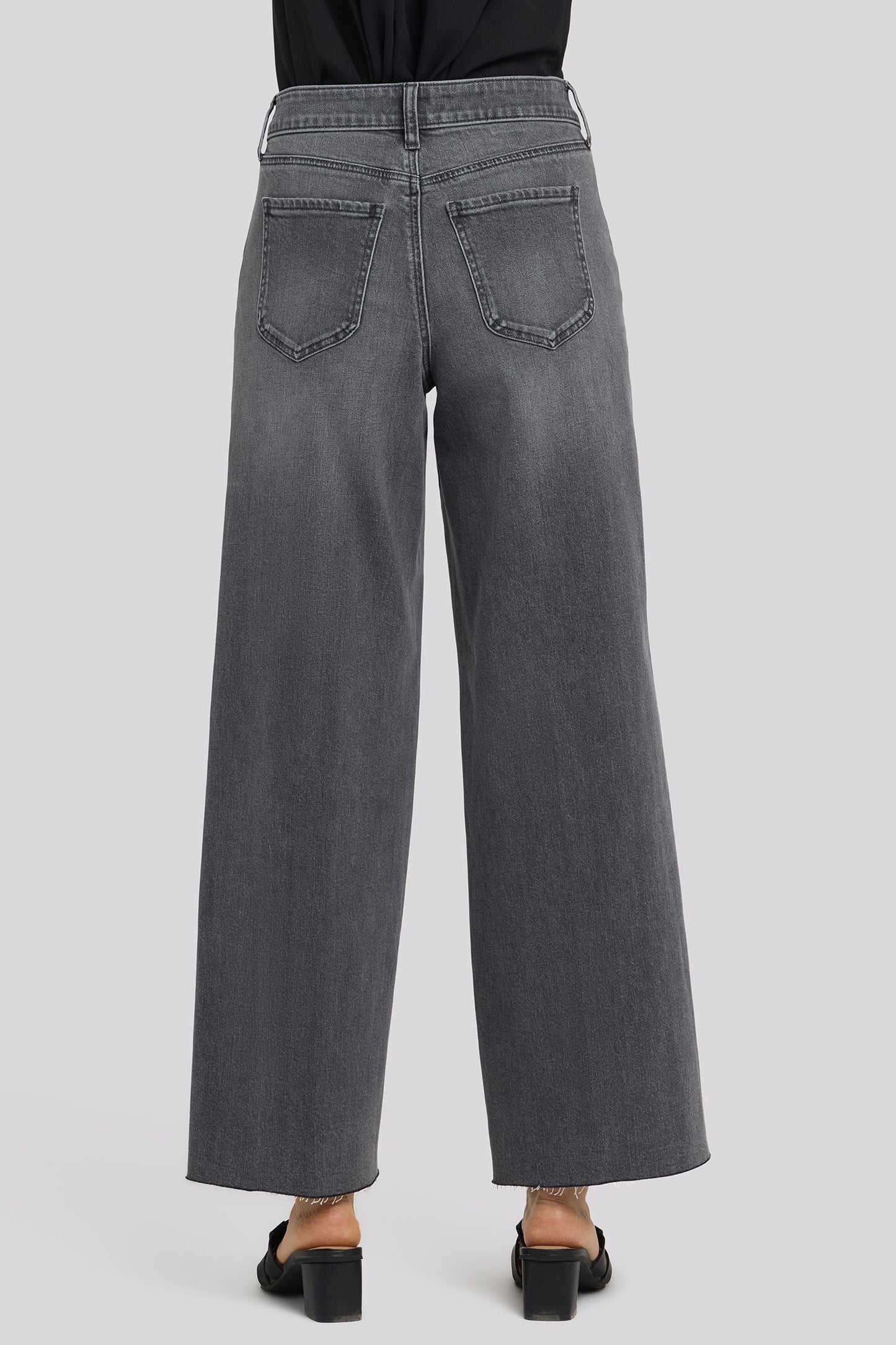 Simone Wide Leg Jeans - Dusty Ash