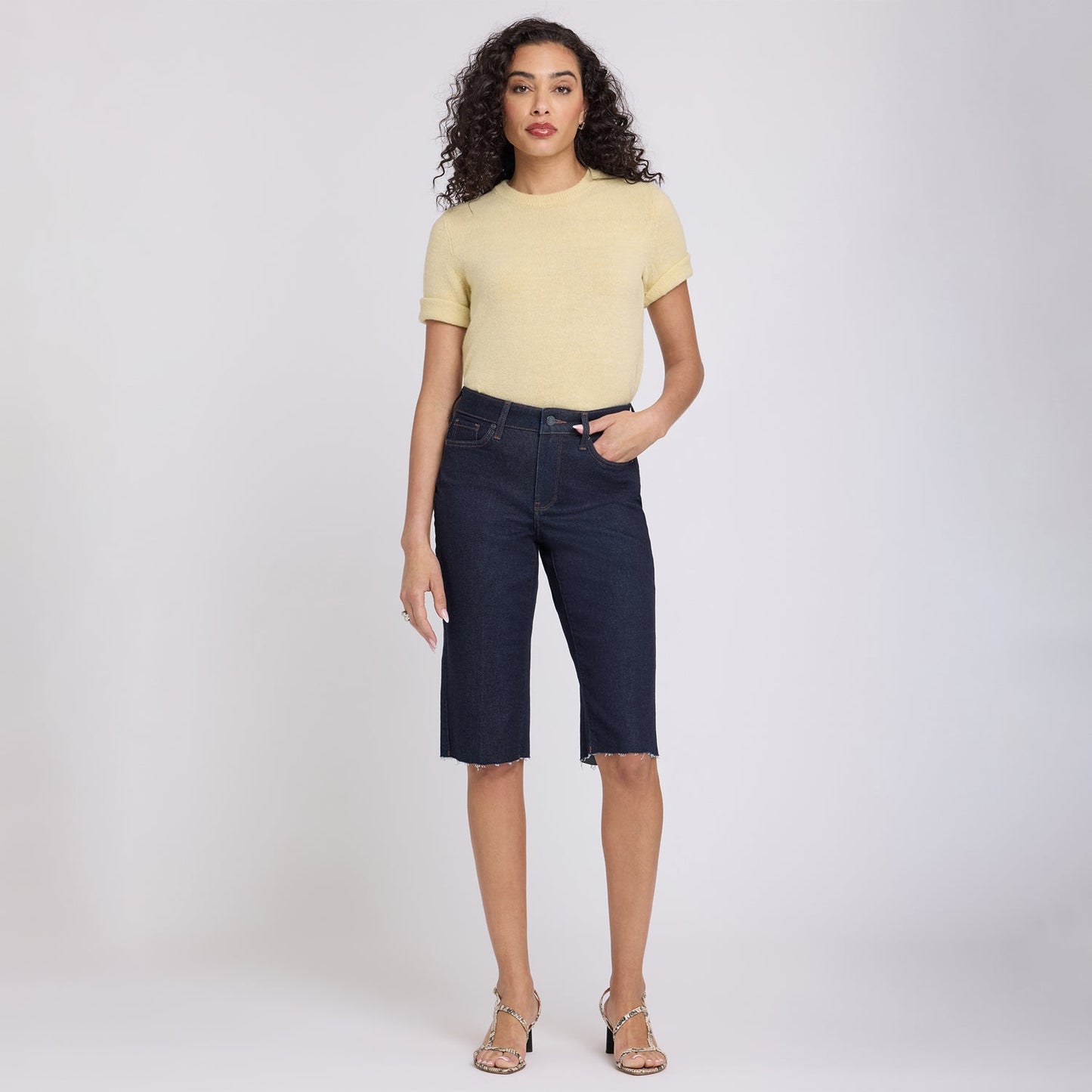 Kristie '80s Bermuda Denim Shorts - Magical
