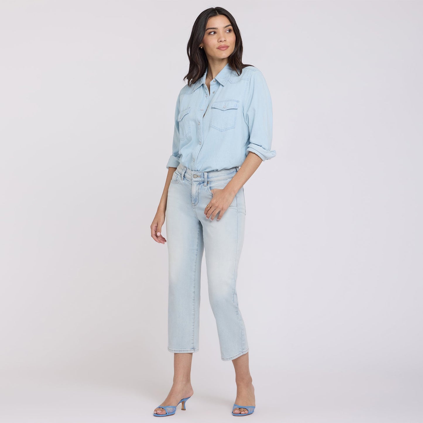 Piper Relaxed Crop Jeans - Desert Shoreline