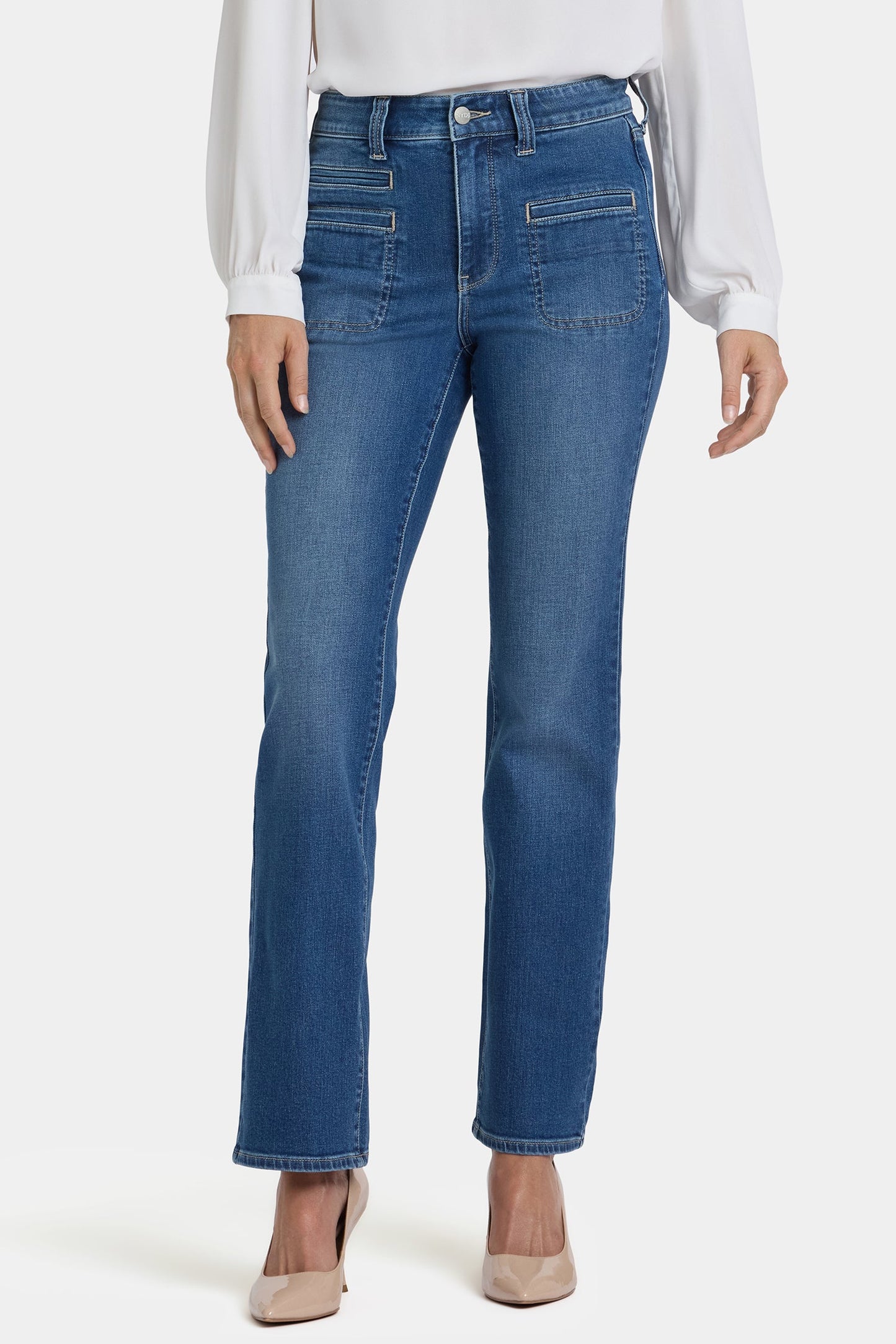 Marilyn Straight Jeans - Romantic Indigo