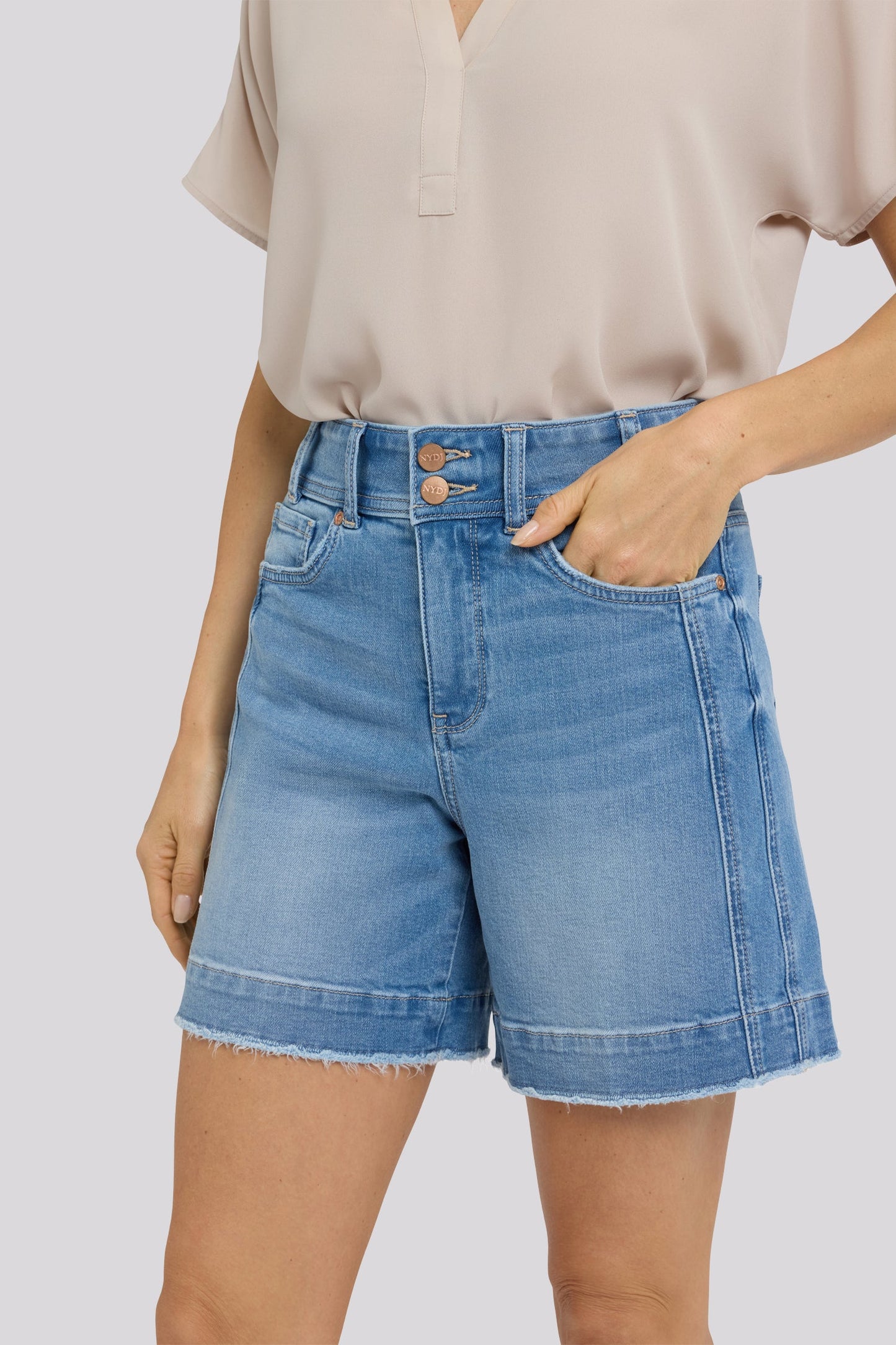 Berkyn Relaxed Denim Shorts - Vista Lakes