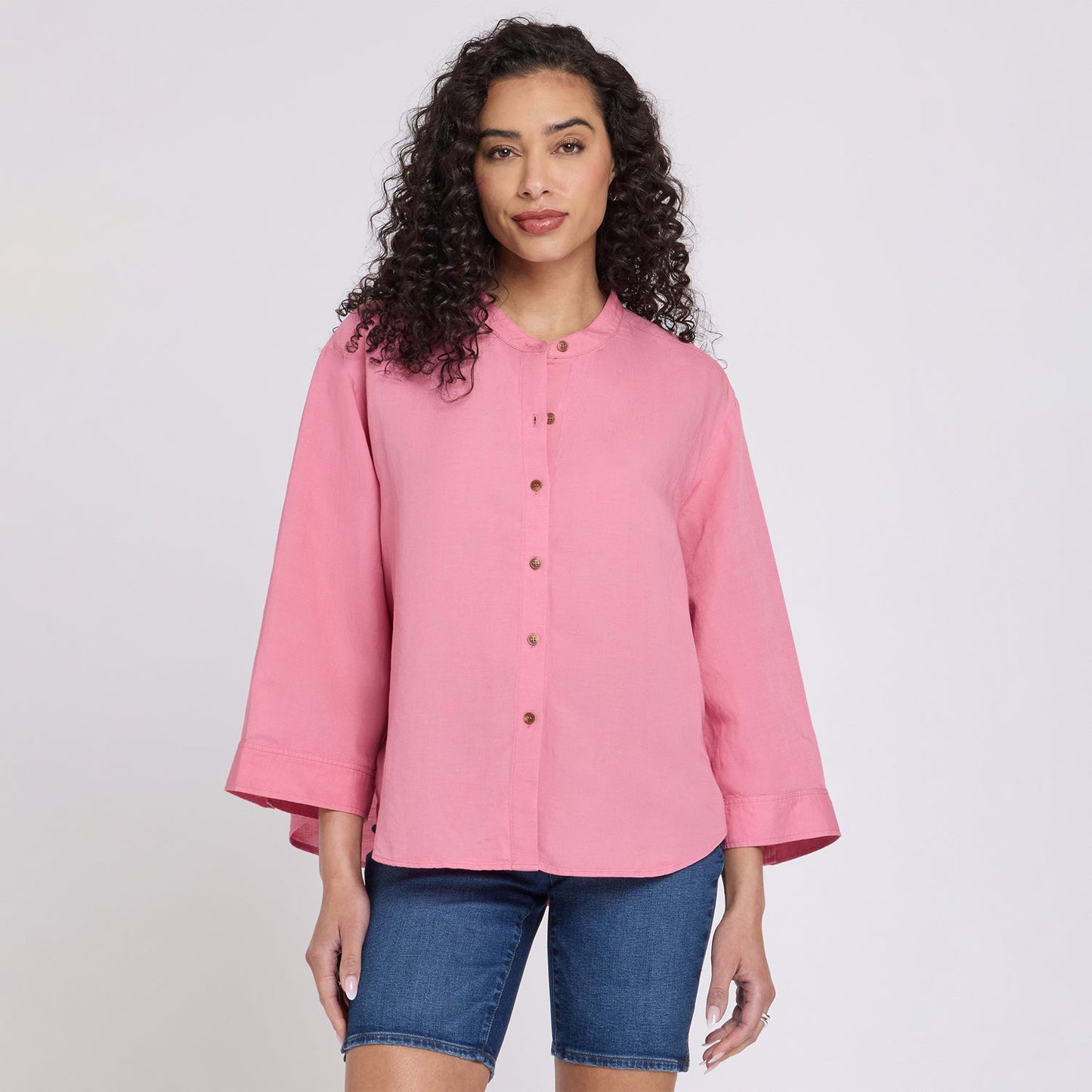 Maggie Oversize Blouse - Desert Rose