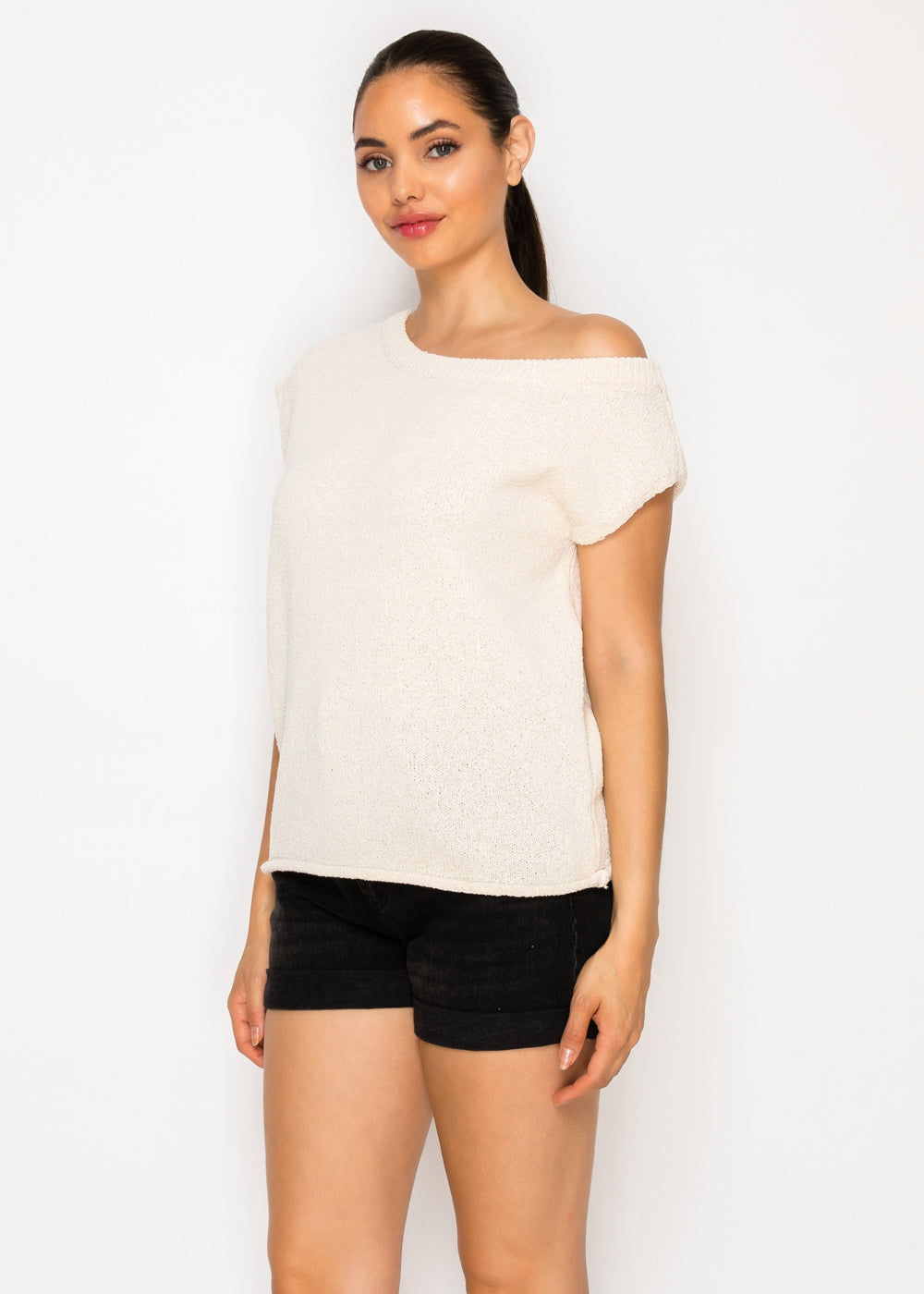 NINA ONE-SHOULDER TOP