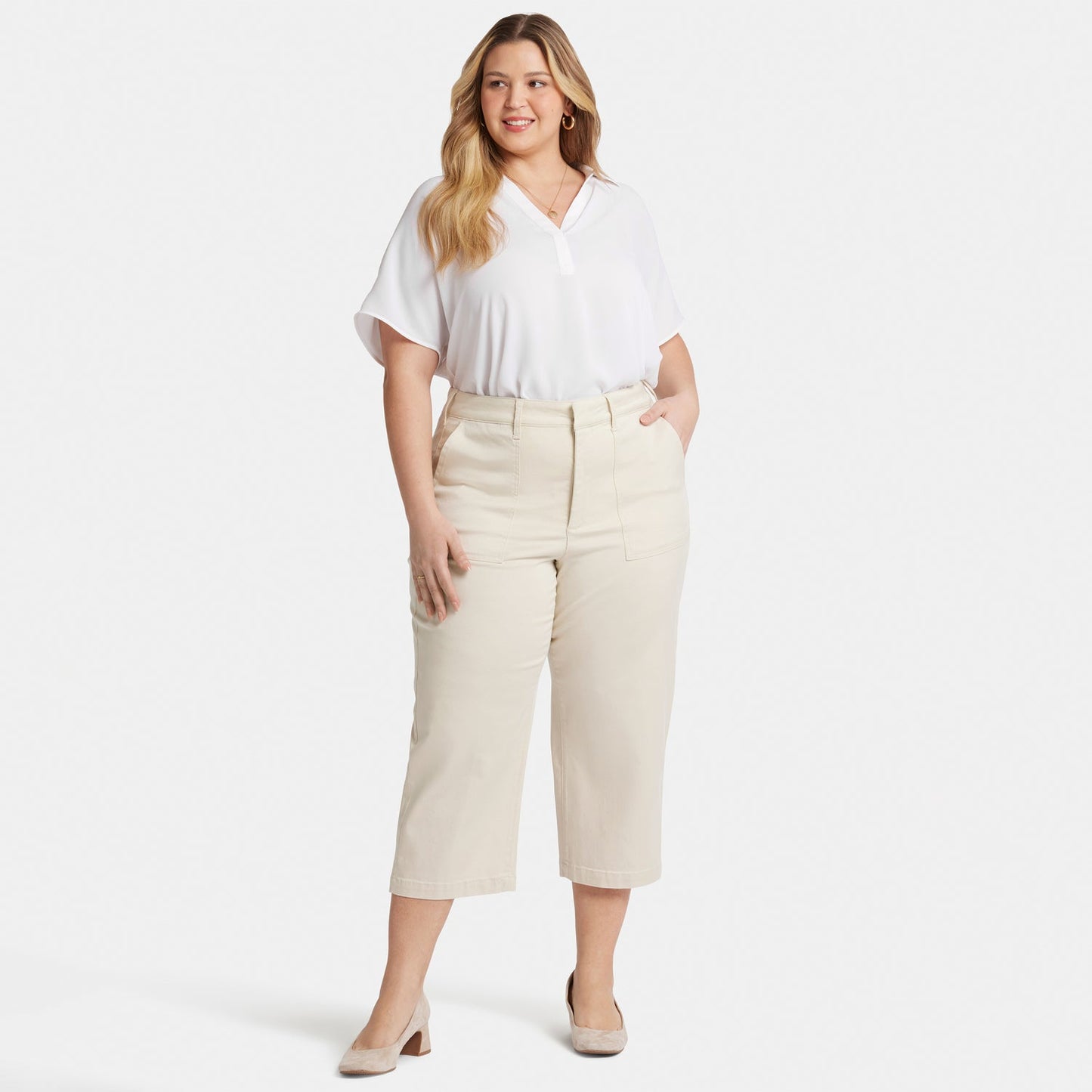 Utility Pants In Plus Size - White Creek