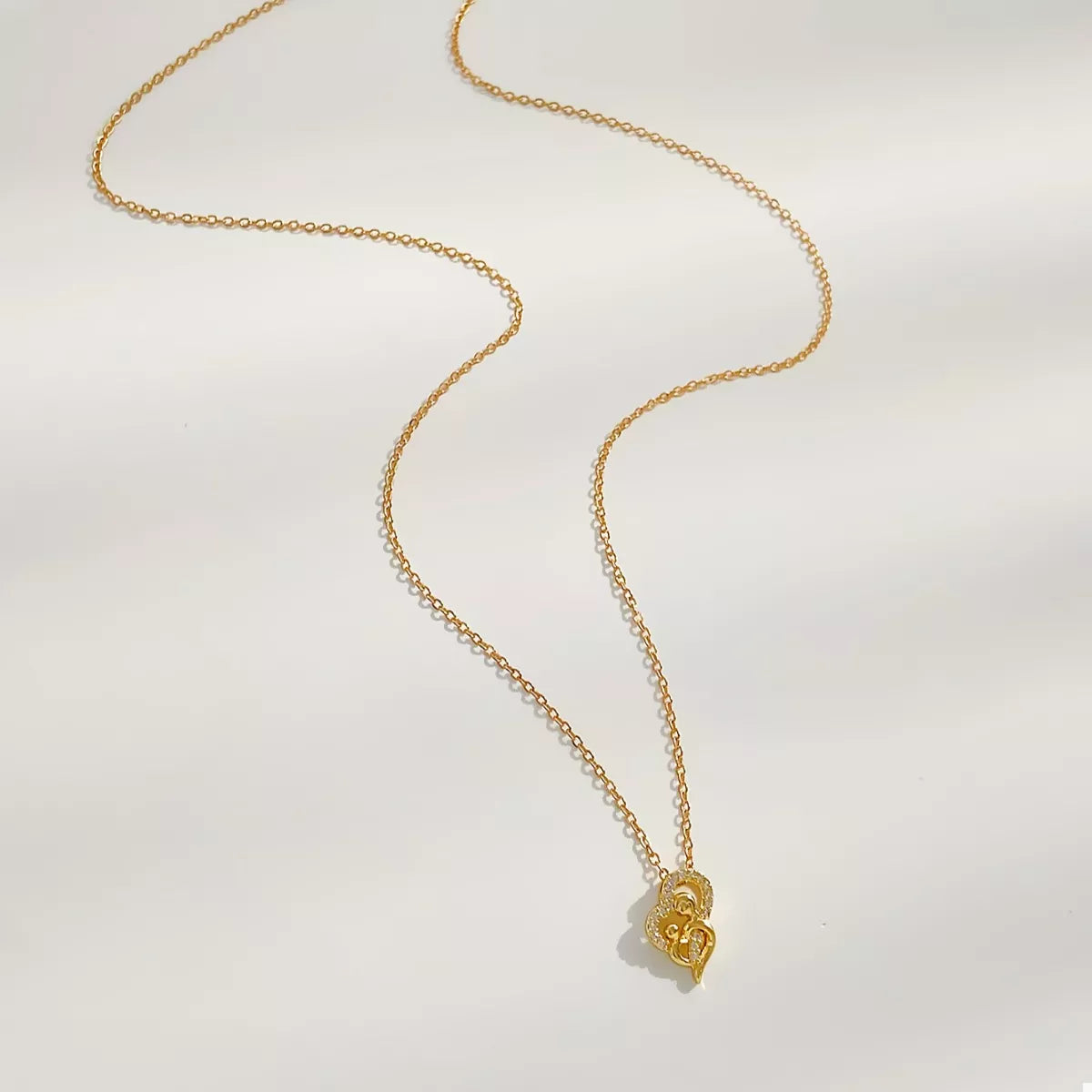 18K Gold-Plated Pendant Necklace