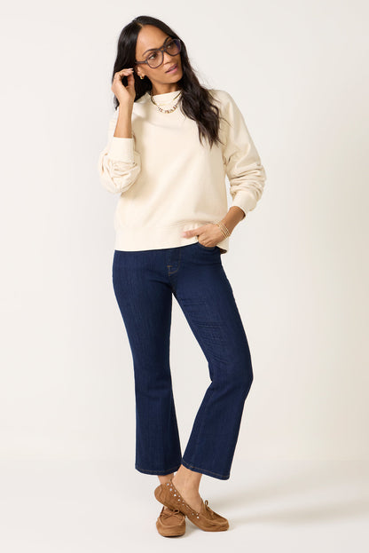 Good Legs Crop Mini Bootcut Jean