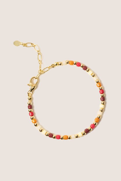 Cora Beaded Chain Bracelet