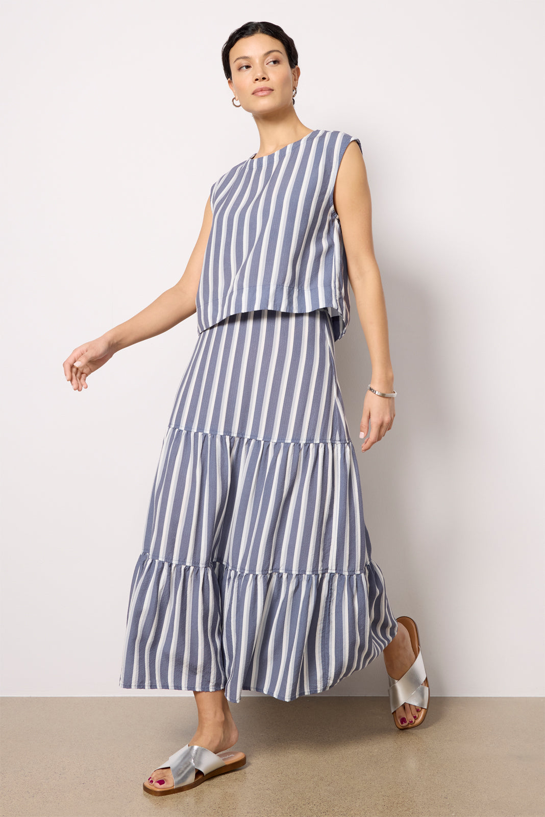 Cali Stripe Shell