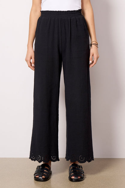 Eden Gauze Eyelet Pant