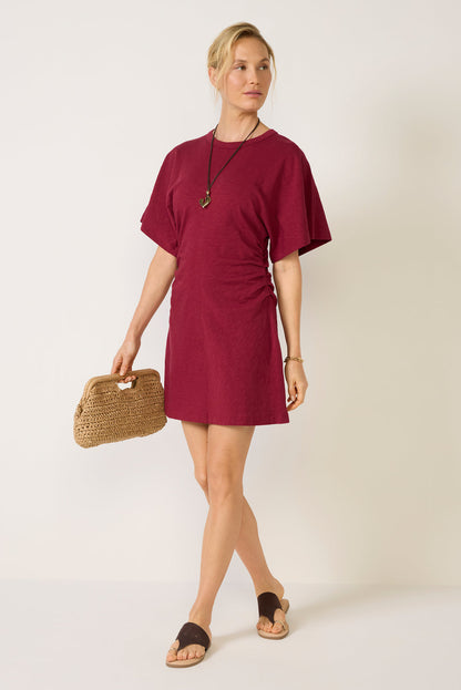 Cam Ruched Mini Dress