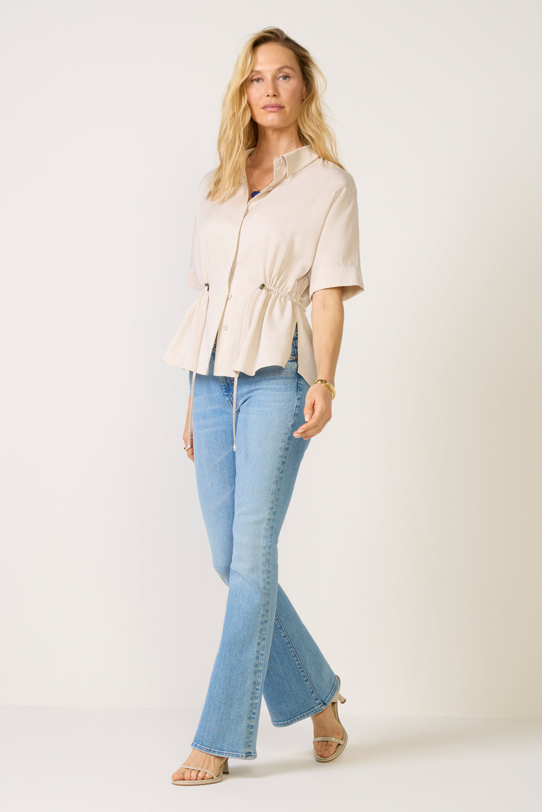 Anniston Short Sleeve Blouse