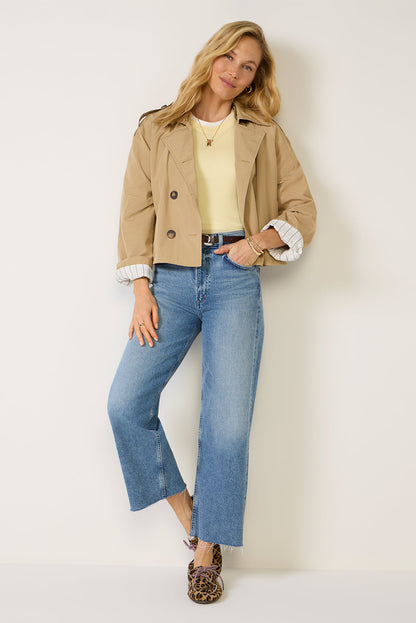 Benny Cropped Trench Jacket