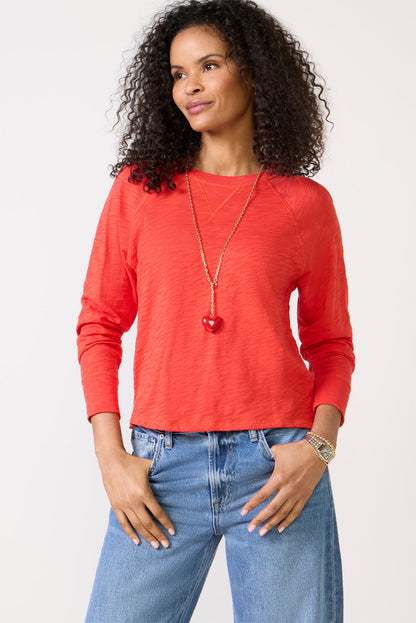 Iver Garment Dyed Raglan Tee