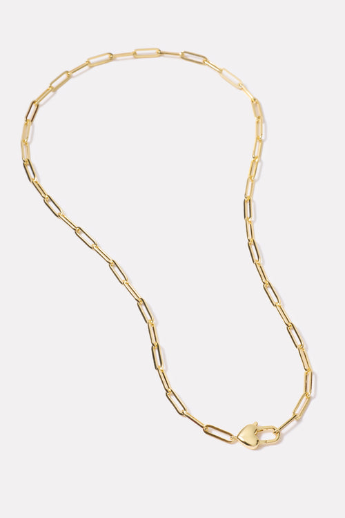 Heart Padlock Necklace