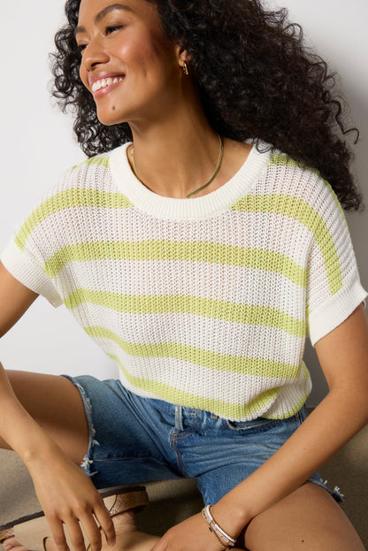Ivy Open Weave Tee