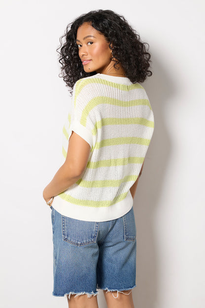 Ivy Open Weave Tee