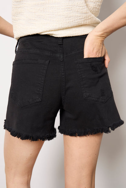 Jane Long Short w/ Fray Hem