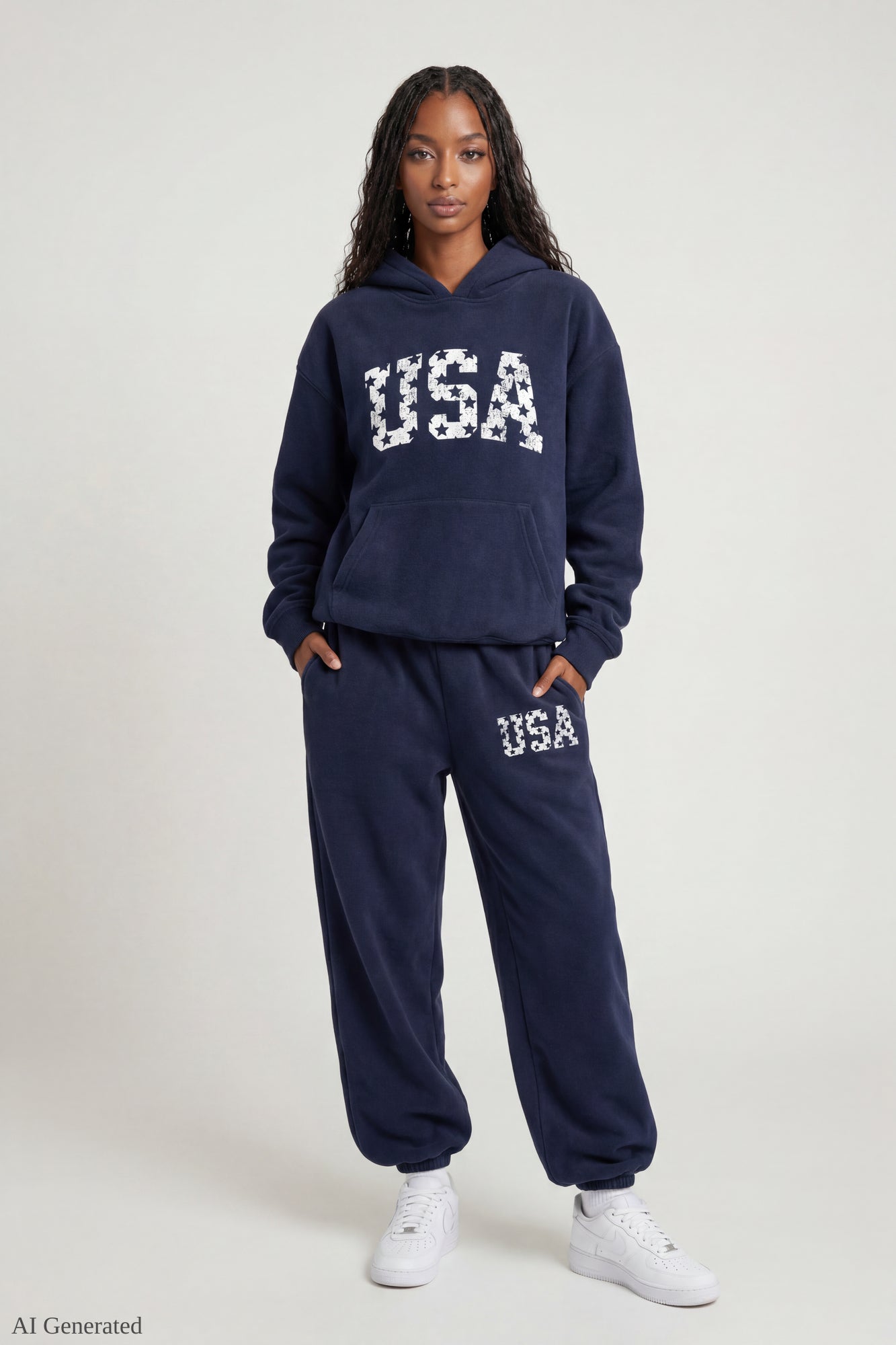 Fleece Graphic Jogger
