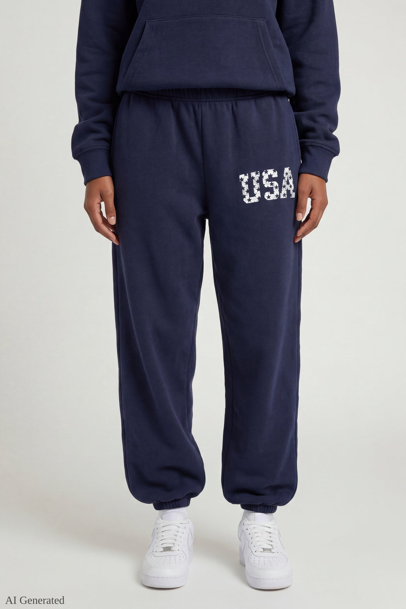 Fleece Graphic Jogger