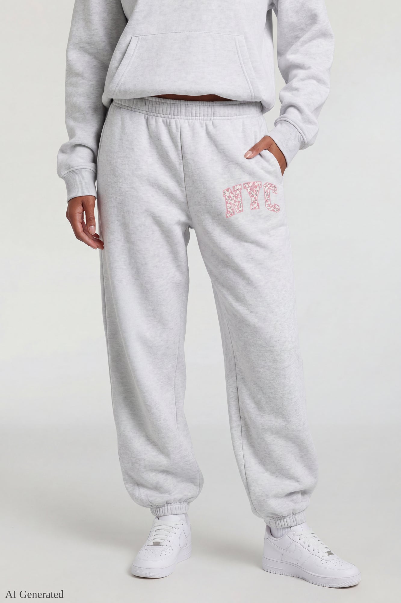 Fleece Graphic Jogger