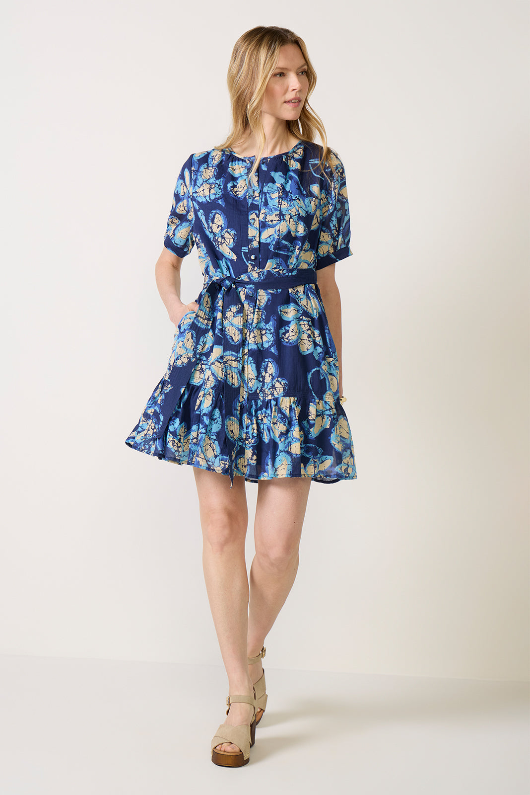 Arlene Puff Sleeve Mini Dress