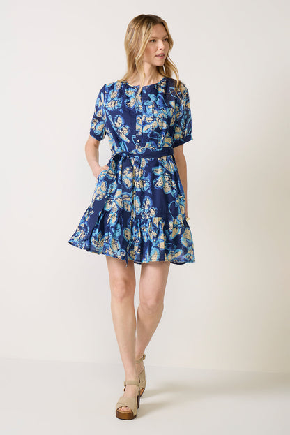 Arlene Puff Sleeve Mini Dress