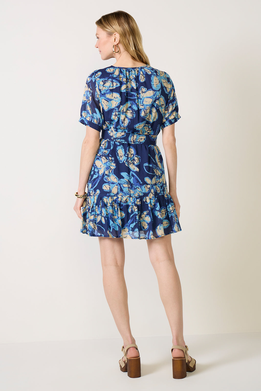 Arlene Puff Sleeve Mini Dress