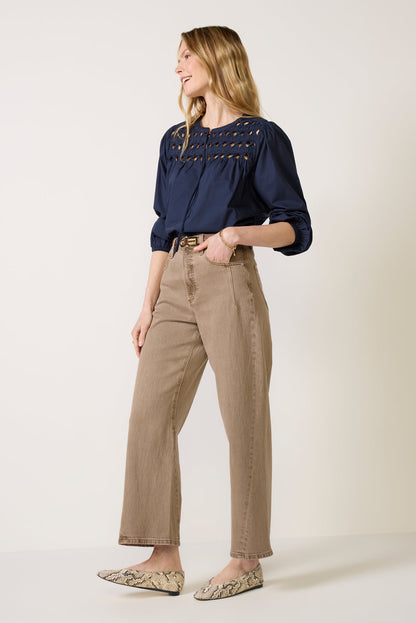 Daisey Cutwork Blouse